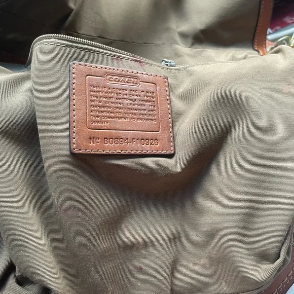 Rare Pink and Brown Coach SoHo - Picture 6 of 13